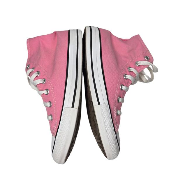 Converse Chuck Taylor All Star High Top Pink Sneakers Lace Up Shoes Youth SZ 2.5 - Picture 5 of 11